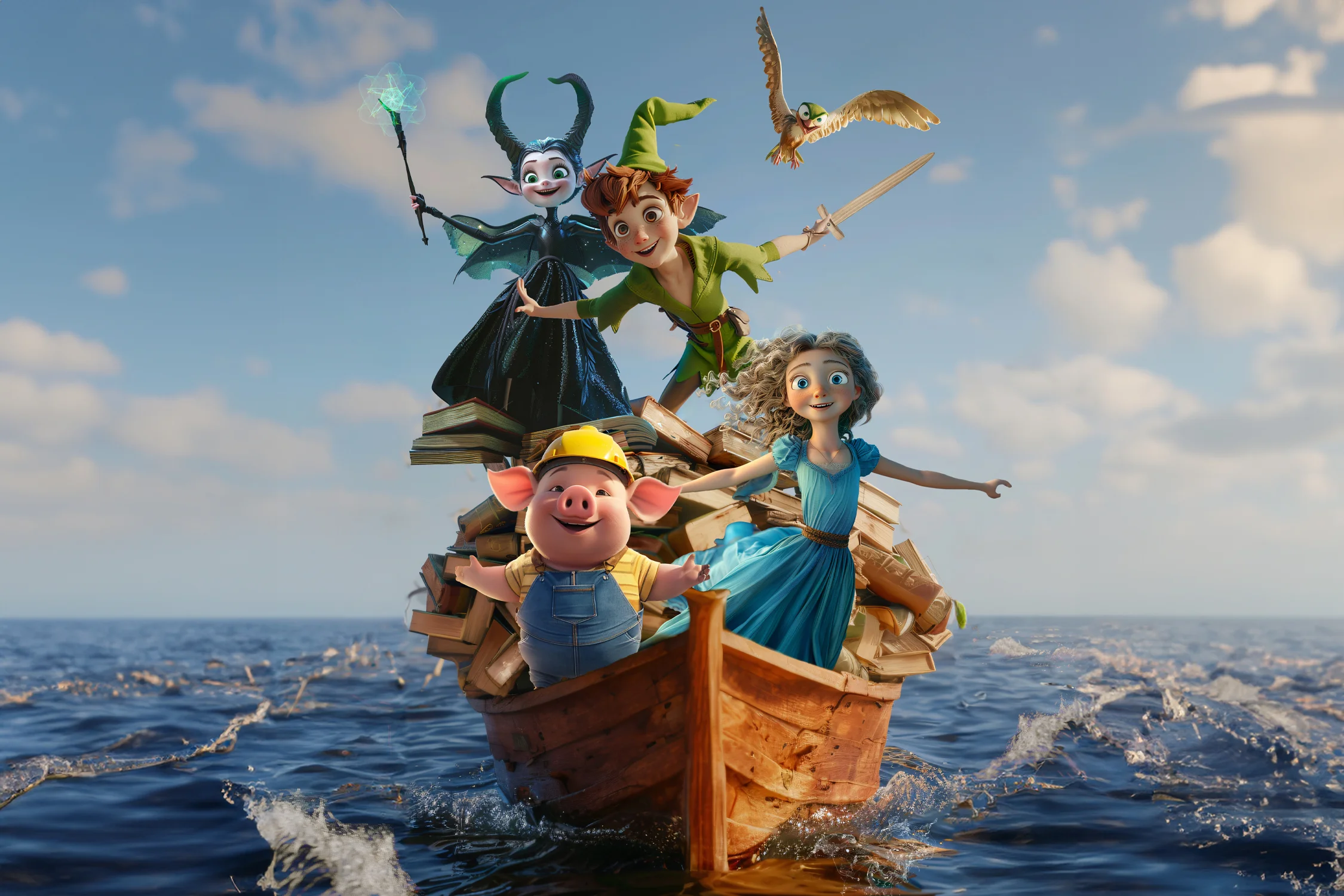 PETER PAN Y LOS LIBROS PERDIDOS_1